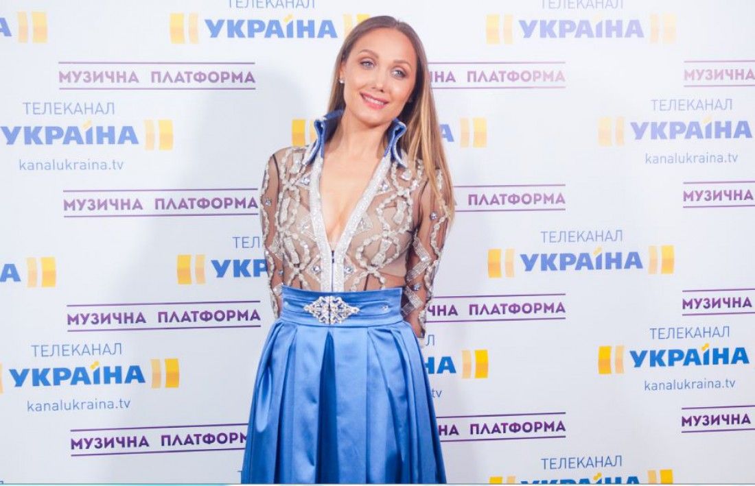 Певица Евгения Власова на концерте 