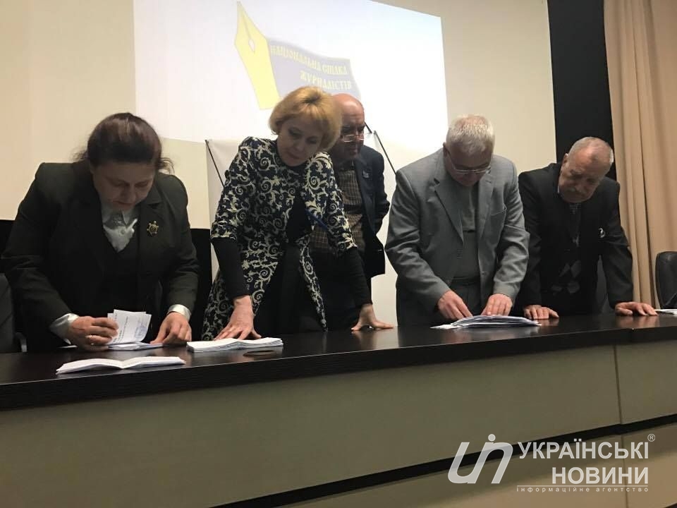 Подсчет голосов на Съезде