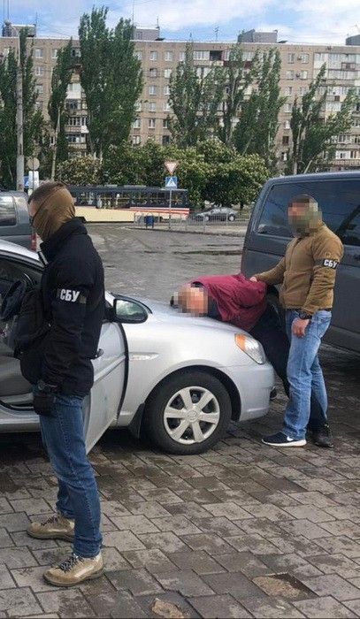 Затримання Ракушина. Фото: прес-служба СБУ