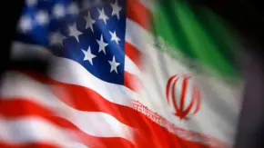 Иран и США. Визуализация: vlasti.net.