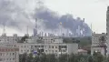 Пожар на Омском НПЗ в результате атаки украинских дронов. Фото: t.me/supernova_plus.