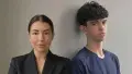Адвокат Криворучко с подсудимым Вячеславом Зинченко по делу об убийстве Фарион. Фото: Лариса Криворучко 