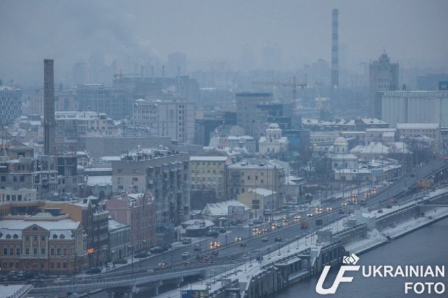 Киев. Вид на Подол