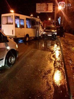 ДТП произошло в центре Донецка
