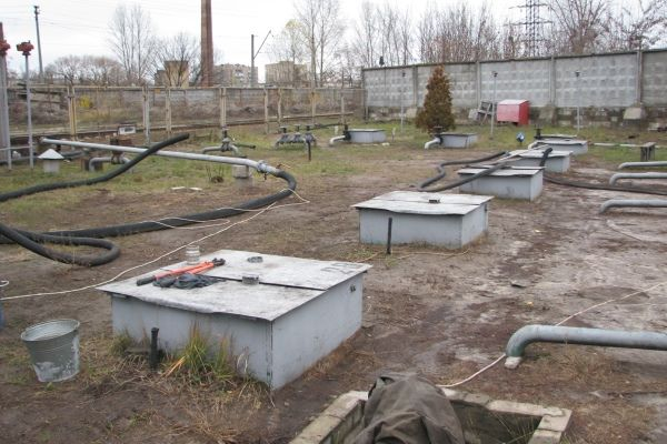 Милиция обыскала нефтехранилище в Киеве