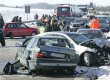 В ФРГ столкнулись сразу 130 автомобилей