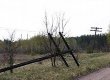 В Харьковской области во время грозы и шквального ветра стеной привалило женщину