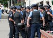 Между "Беркутом" и киевлянами произошел конфликт на Крещатике из-за ограничения движения