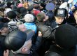 В Хмельницком прошел Марш пустых кошельков: предприниматели забросали регионалов яйцами (фото)