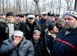 Коммунальщики установили чернобыльцам биотуалеты в Мариинском парке