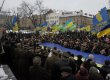 Во Львове в честь Дня Соборности создали "живую цепь" от памятника Бандере до Шевченко