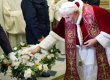 Папа Римский благословил ягнят (видео)