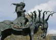 У центрі Лондона з'явилася скульптура Чингісхана