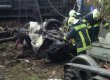 В Ленинградской области автомобиль врезалась в поезд: 20 вагонов сошли с рельсов