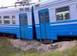 Во Львовской области электричка столкнулась с грузовиком и сошла с рельсов