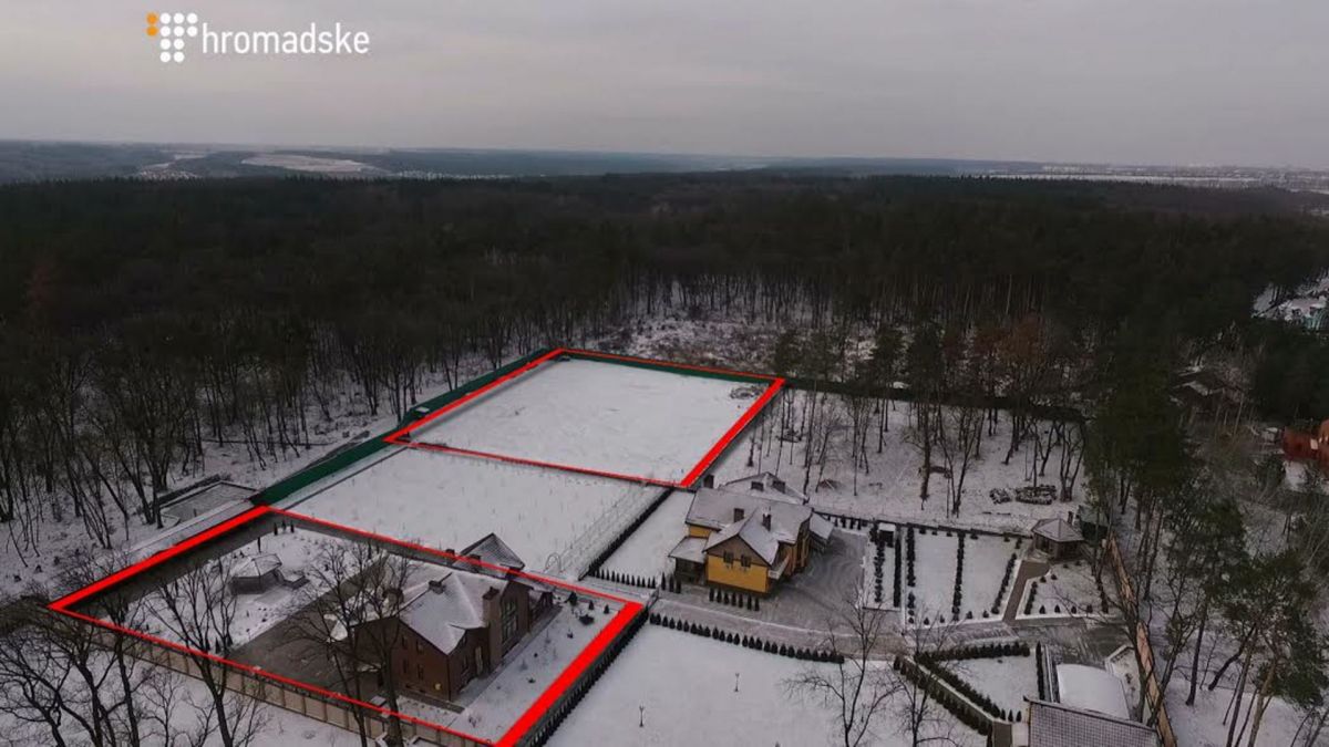 Ценная земля под лесом