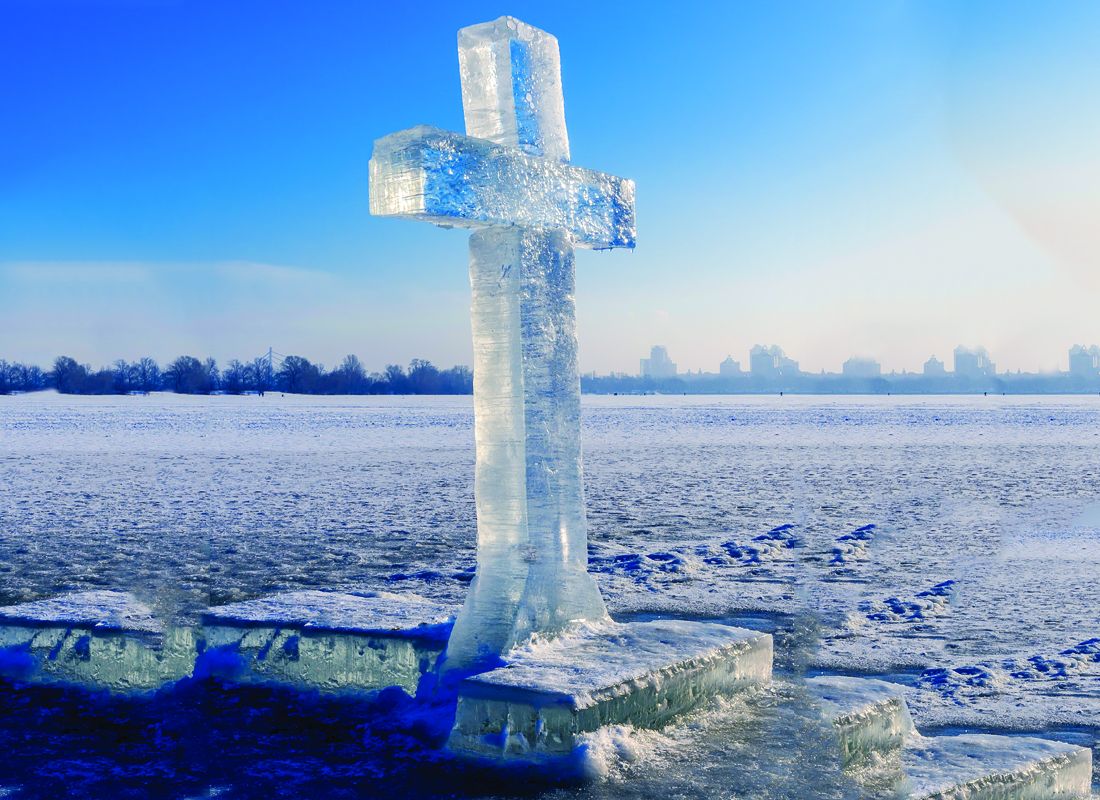 Крещенское купание считается целебным. Фото: kpcdn.net