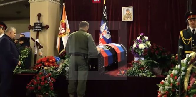 Захарченко попрощался с боевиком 