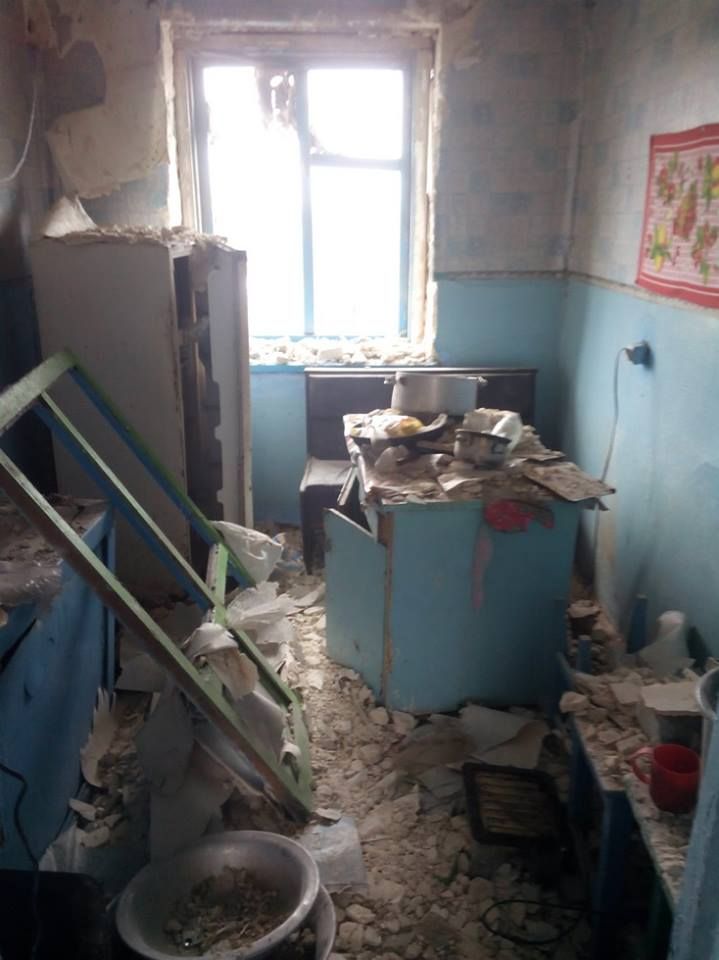 Боевики обстрела Трудовское. Фото: facebook.com/ato.news
