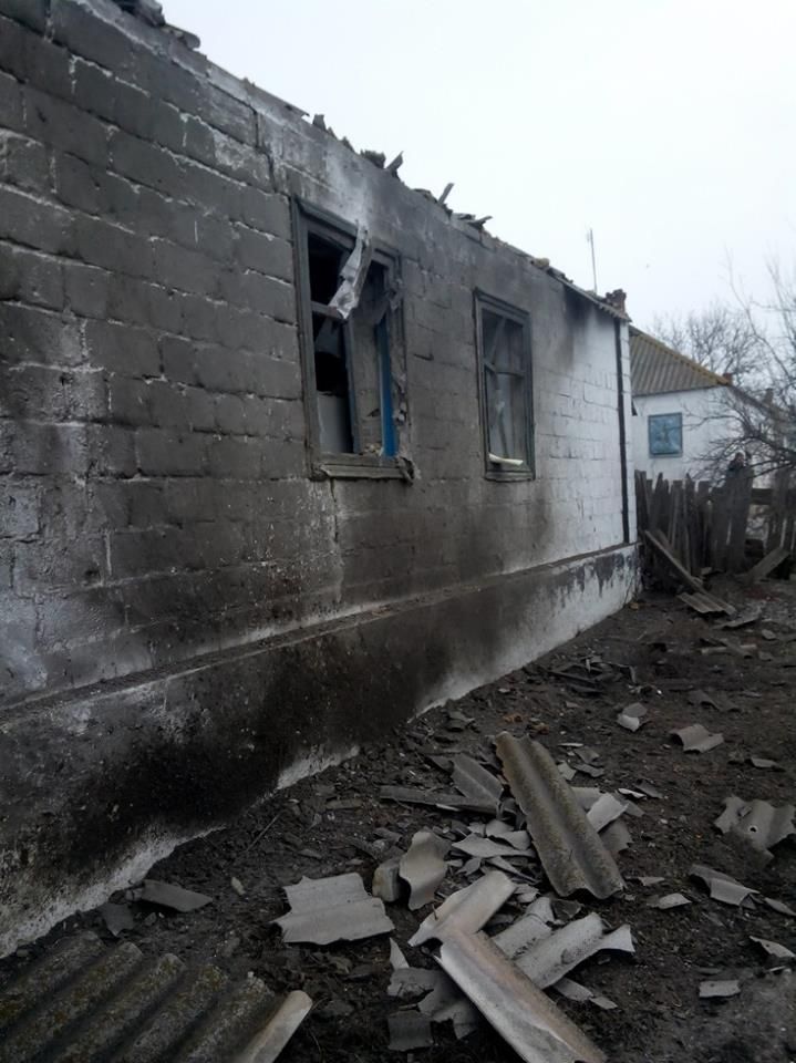Боевики обстрела Трудовское. Фото: facebook.com/ato.news