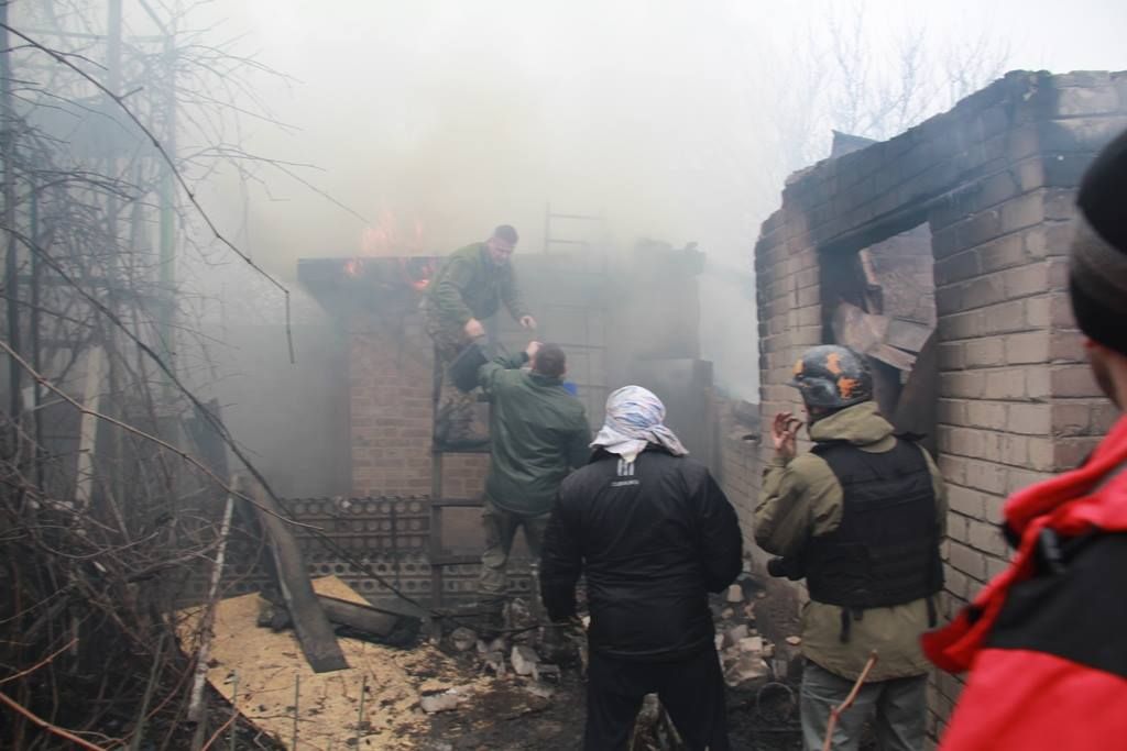 Зафіксовано чотири пожежі в приватному секторі передмістя. Фото: facebook.com/ato.news