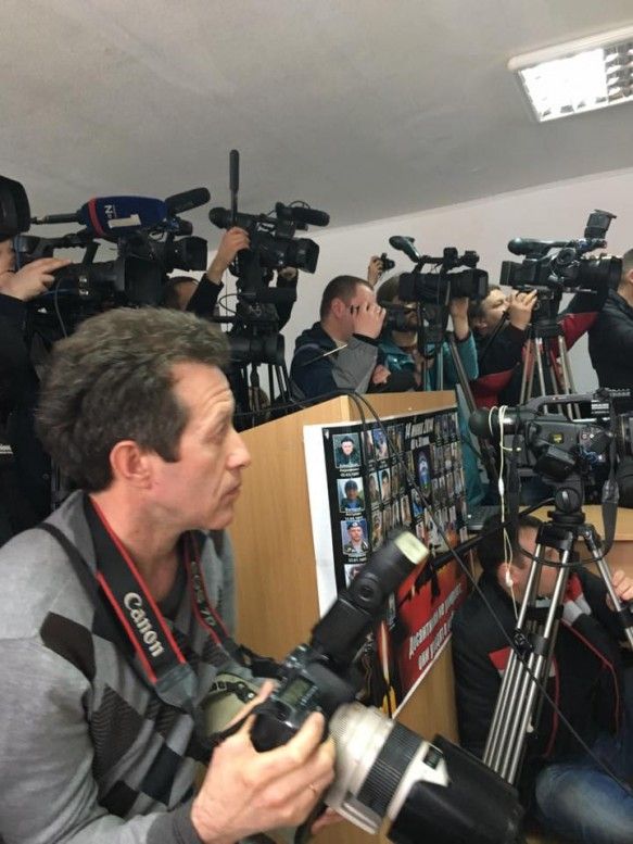 Суд проходил в присутствии представителей прессы. Фото: 