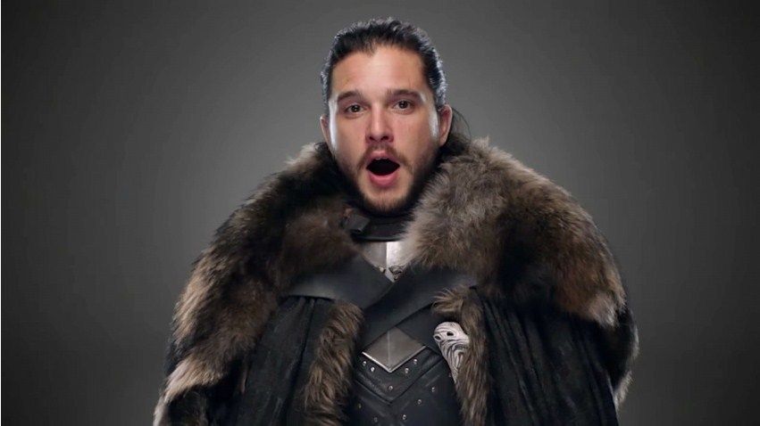 Джон Сноу в зимнем наряде выглядит как настоящий Король Севера. Фото: HBO   

