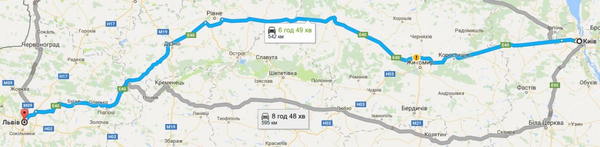 Скриншот: Google Maps