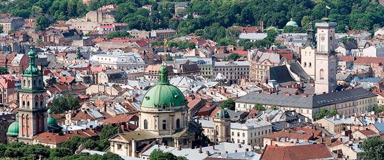 Панорама Львова. Фото: guid.lviv.ua