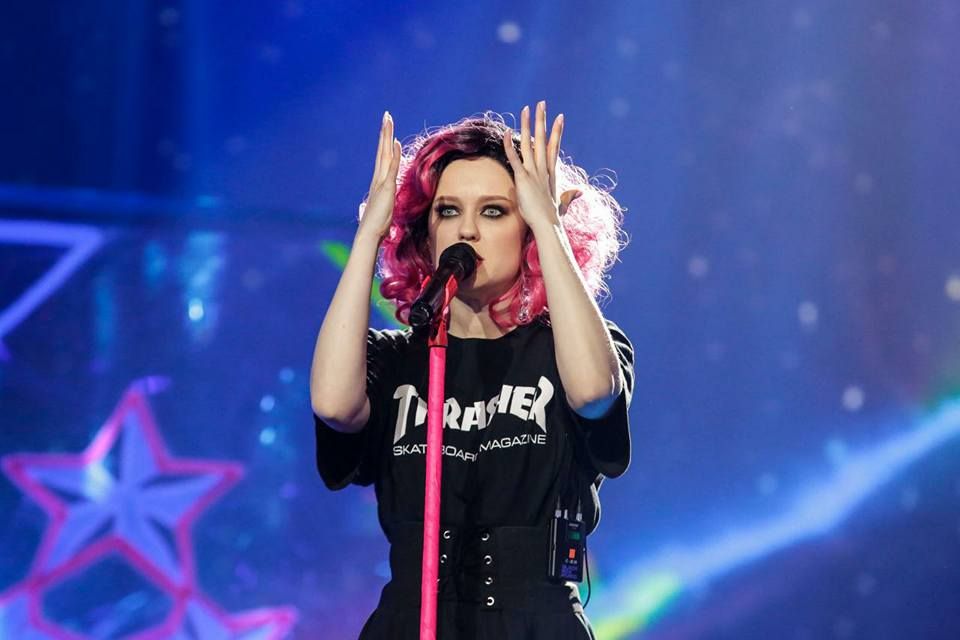 Представительница Латвии. Фото: facebook.com/eurovision.evrobachennya