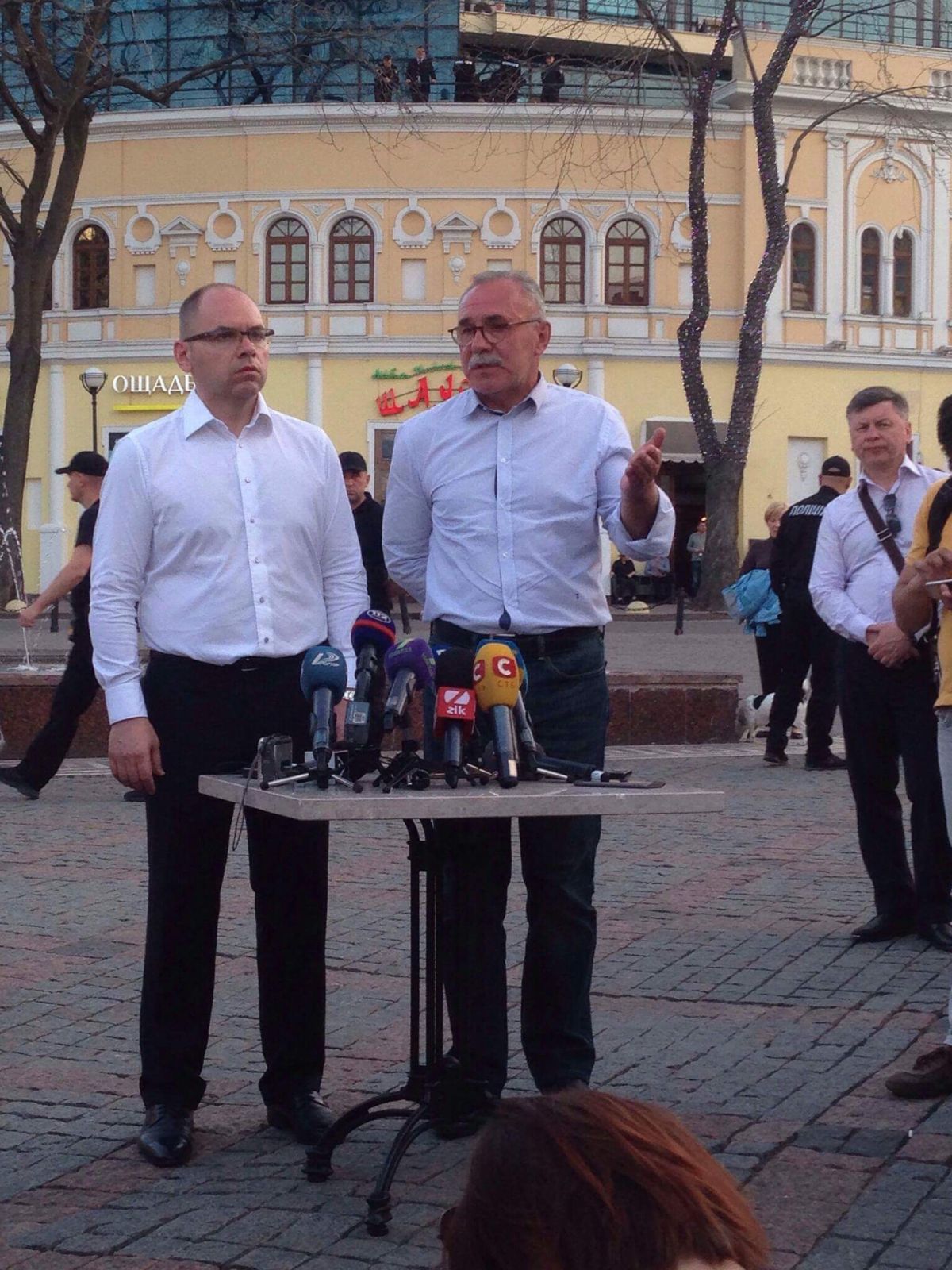 Также Степанов поблагодарил одесситов и гостей города за мудрость, выдержку и толерантность