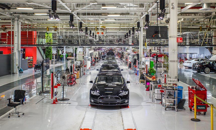 Завод машин Tesla. Фото: tesla.com