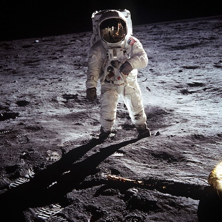 Высадка на Луну произошла 20 июля 1969 года. Фото: pixabay.com