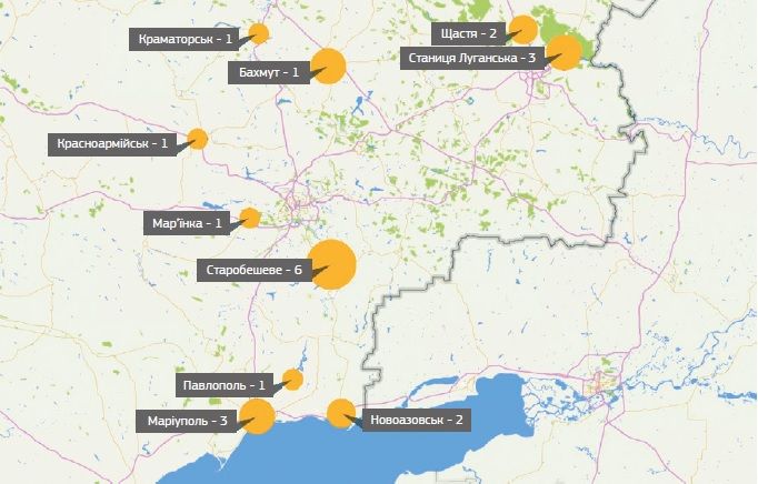 Правозащитники задокументировали случаи задержания 23 человек. Фото: strana.ua