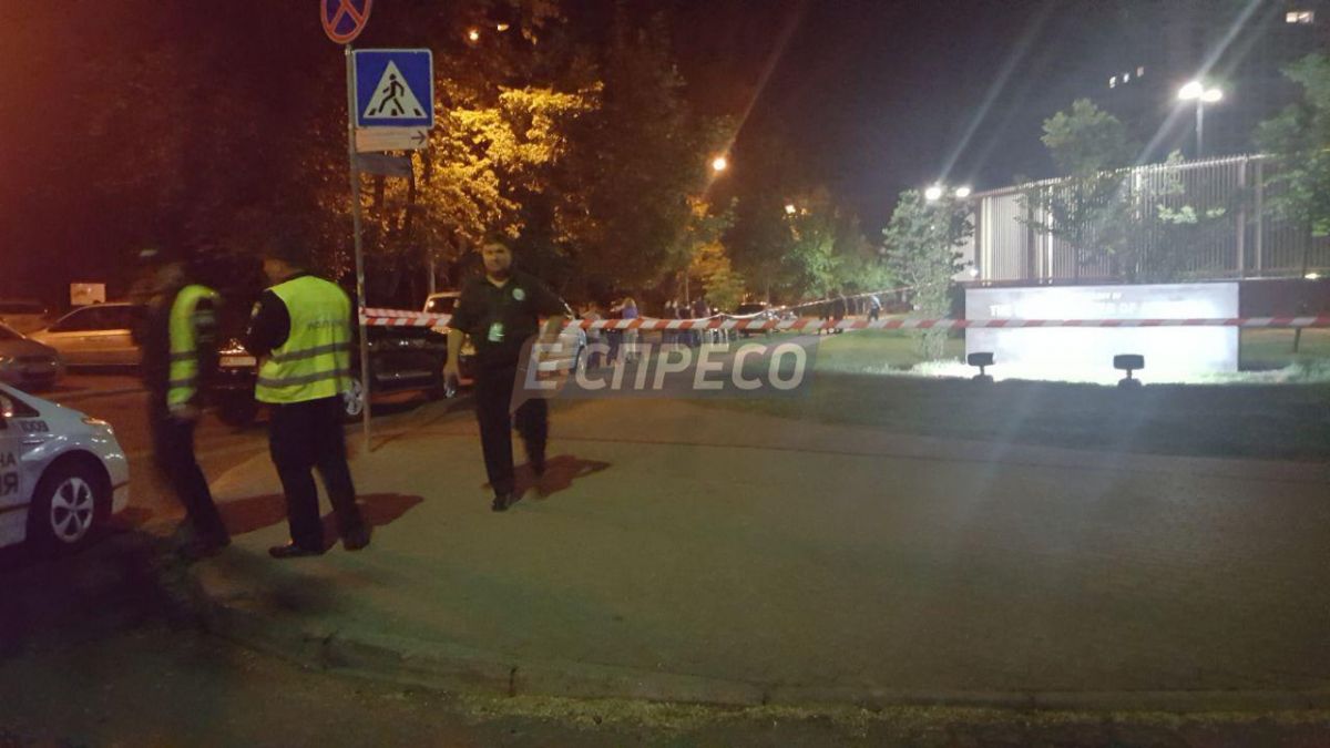 У посольства США прогремел взрыв. Фото: espreso.tv
