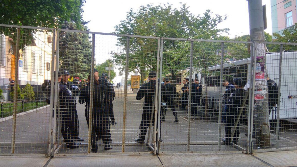 В центре Киева собираются участники Марша равенства. Фото: facebook.com Всеволод Терентьєв