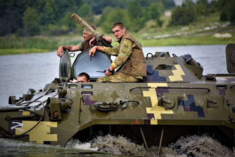 Військові навчання морських піхотинців. Фото: facebook.com/36obrmp/