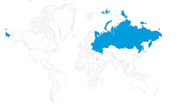 Карта доступности дудла. Скриншот: google.com/doodles
