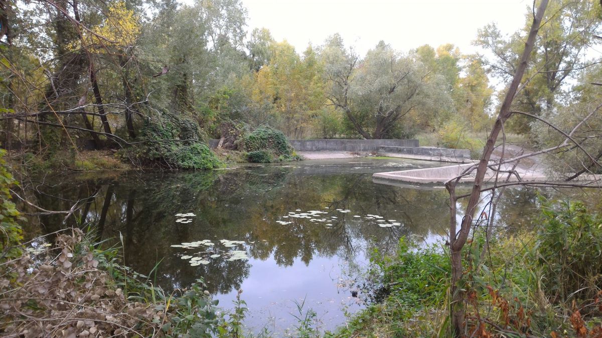 Уровень воды опустился. Фото: facebook.com/Oleg Chernysh