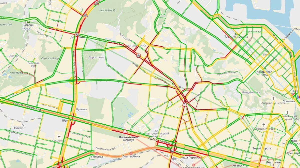 Скриншот: yandex.ua/maps