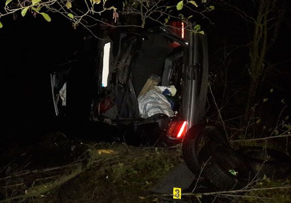 У Рівненській області сталося ДТП. Фото: rv.npu.gov.ua