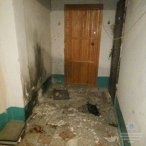 У Днипре квартирні грабіжники підірвали гранати. Фото: dp.npu.gov.ua