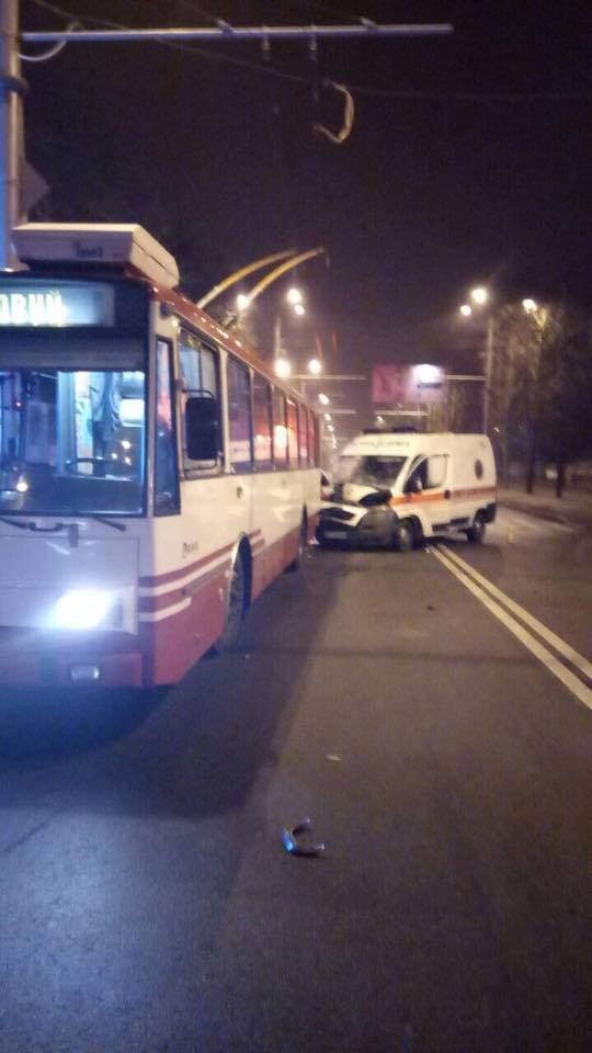 Пациента в скорой не было. Фото: facebook.com/Kharkov.City