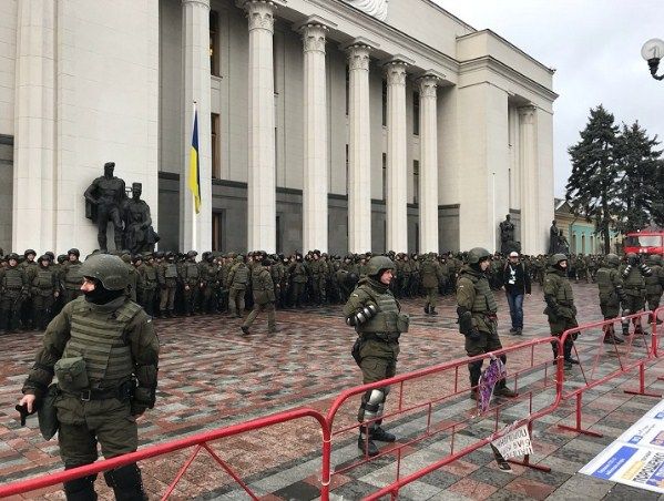 Саакашвили у Рады. Фото: ostro.org