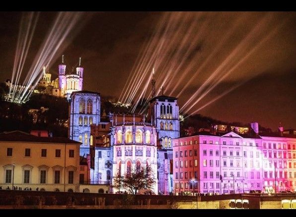 Праздник света в Лионе. Фото: instagram.com/villedelyon