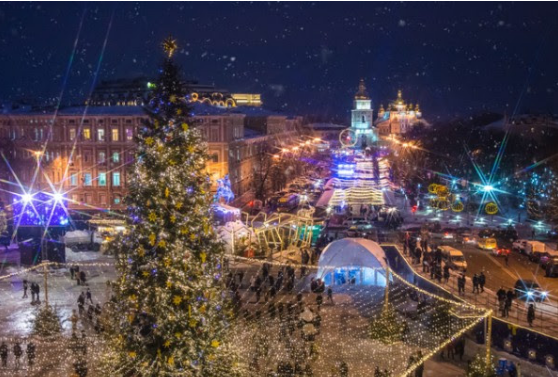Городок на Михайловской площади. Фото: shutterstock.com