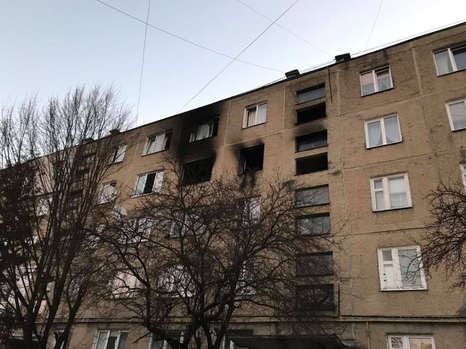 Последствия пожара на улице Ярослава Музыки во Львове. Фото: facebook.com/igor.zinkevych/