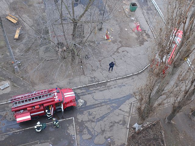 В квартире в Николаеве произошел пожар. Фото: dpsu.gov.ua