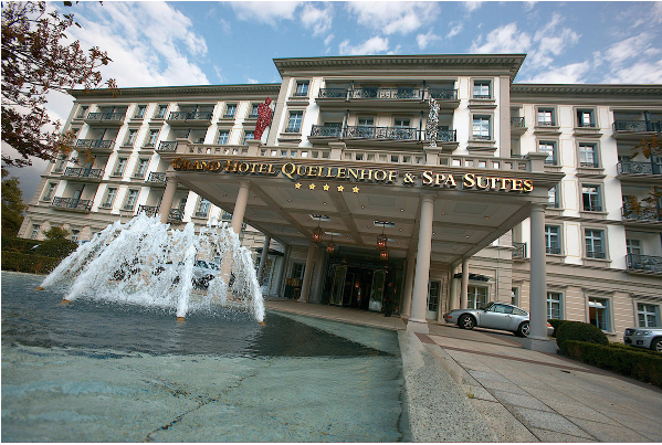 Комплекс Grand Hotels Bad Ragaz, в котором остановился Порошенко. Фото: luxuryvoyage.ru
