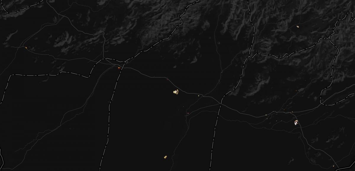 Фото: Strava heatmap